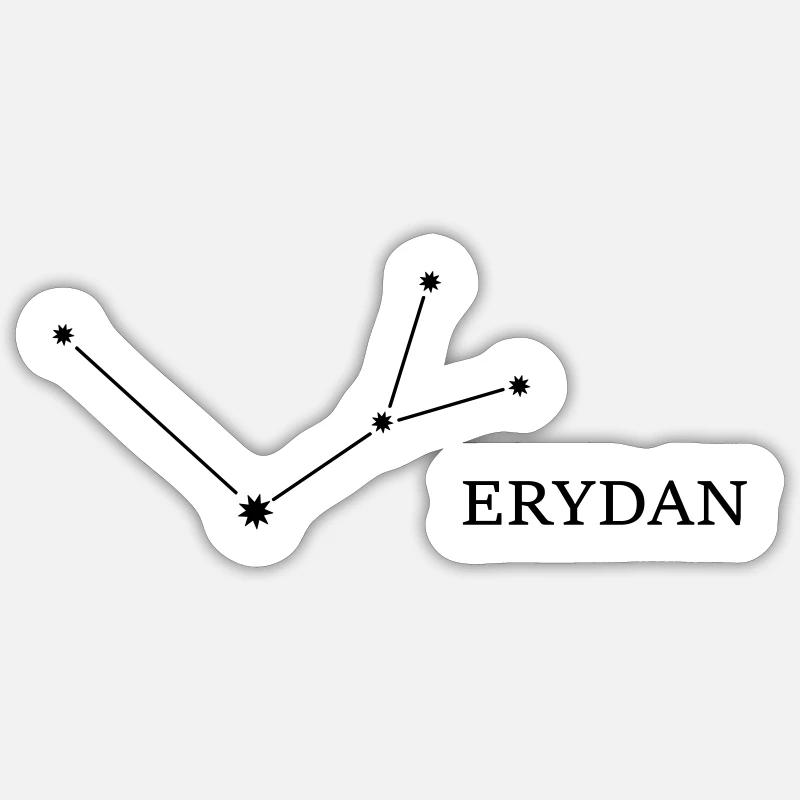 Constellation - Sticker taille S (10 x 10 cm) - blanc mat