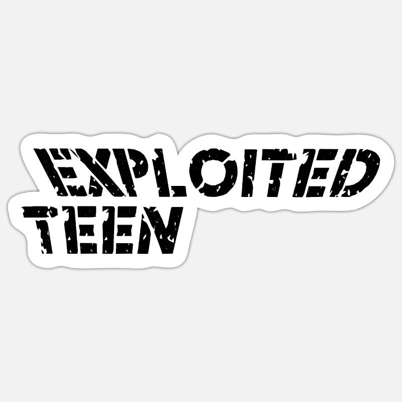 Adolescent exploité Sticker taille S (10 x 10 cm)