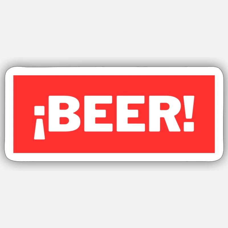 Beer Sticker Größe S (10 x 10 cm)