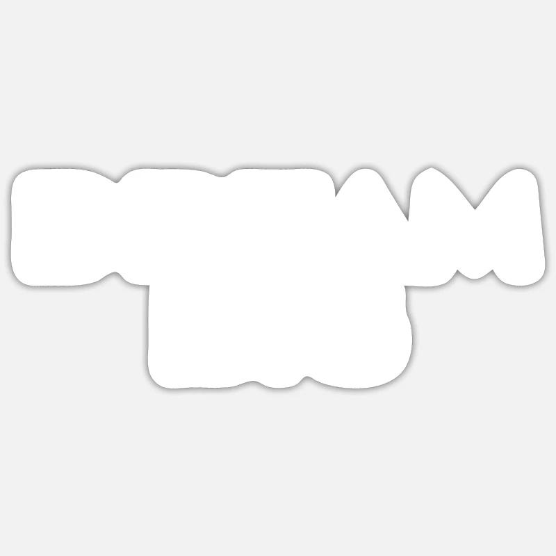 Dream Big - Sticker size S (10 x 10 cm) - white matte