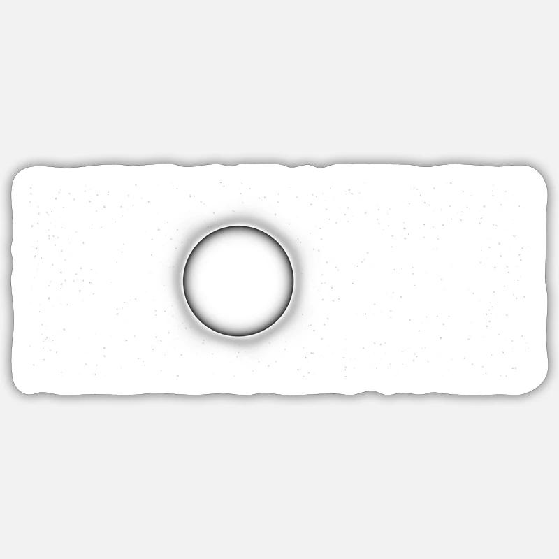 Solar Eclipse Bishop Maine April 8 2024 Sticker size S (10 x 10 cm)