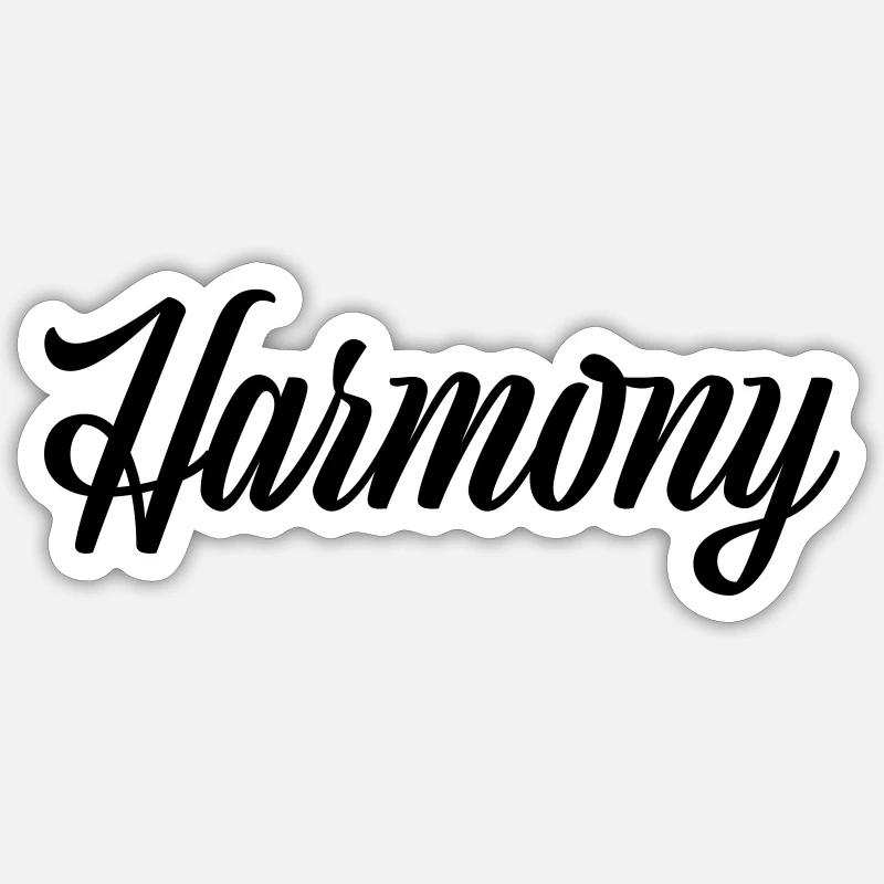 Harmonie Sticker taille S (10 x 10 cm)