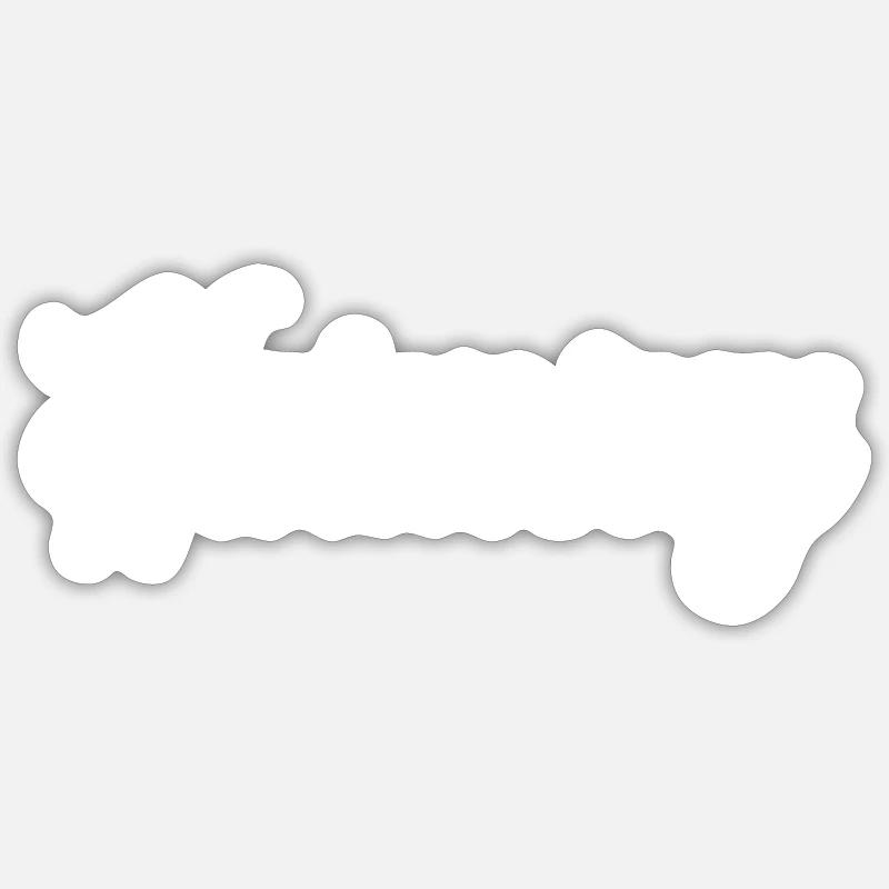 Harmony - Sticker size S (10 x 10 cm) - white matte