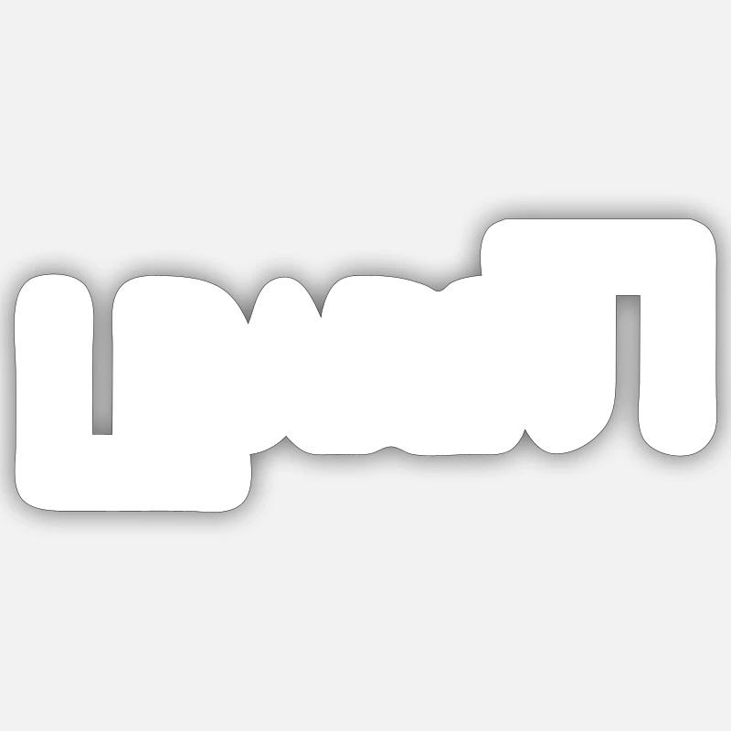 Paris - Sticker size S (10 x 10 cm) - white matte