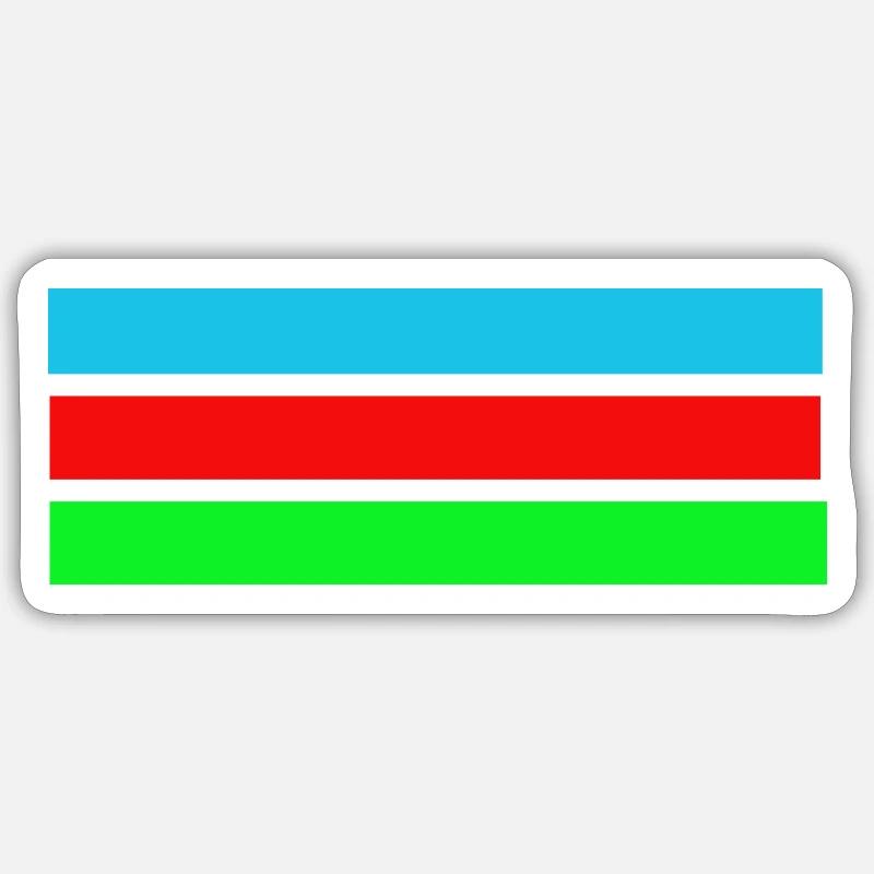 content - Sticker taille S (10 x 10 cm) - blanc mat