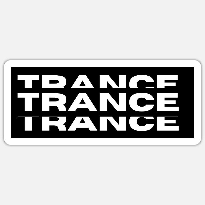 tripla trance Adesivo