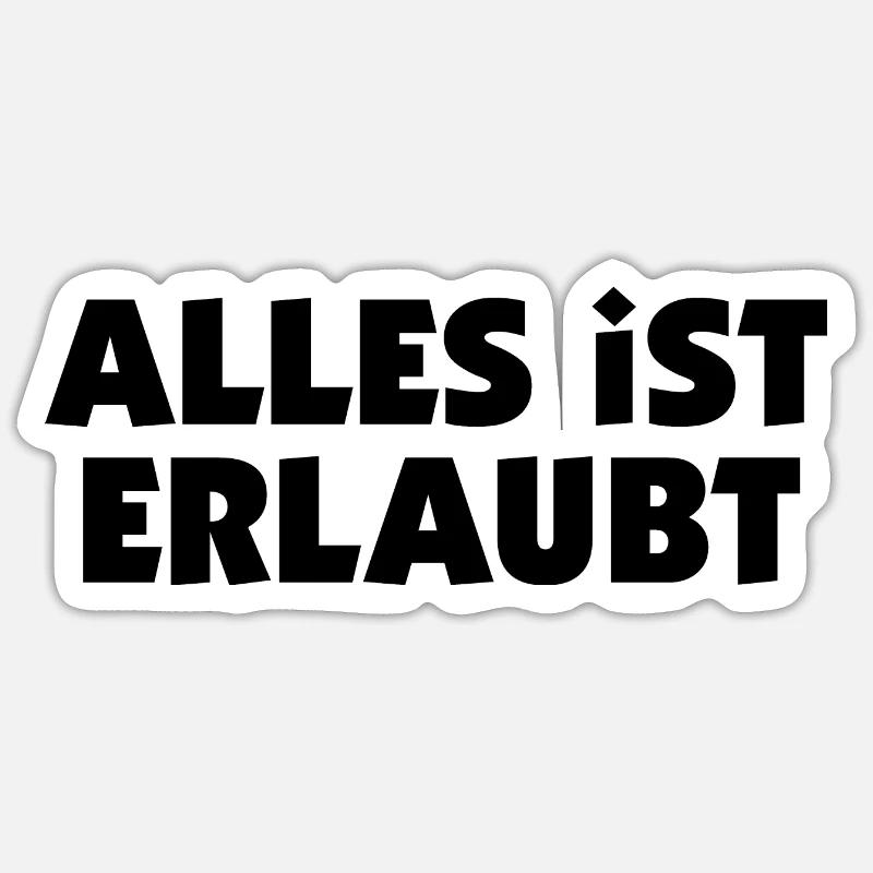 Sticker Größe S (10 x 10 cm) - 