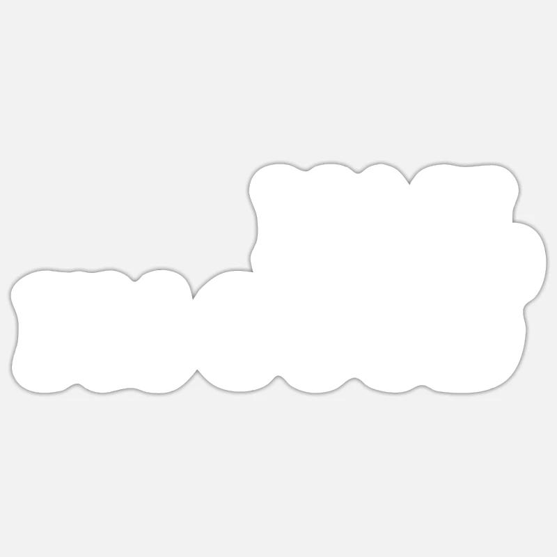 Nah i'm good - Sticker taille S (10 x 10 cm) - blanc mat