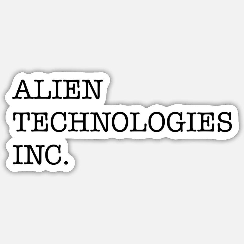 AlienTechnologyInc 2 - Sticker size S (10 x 10 cm) - white matte