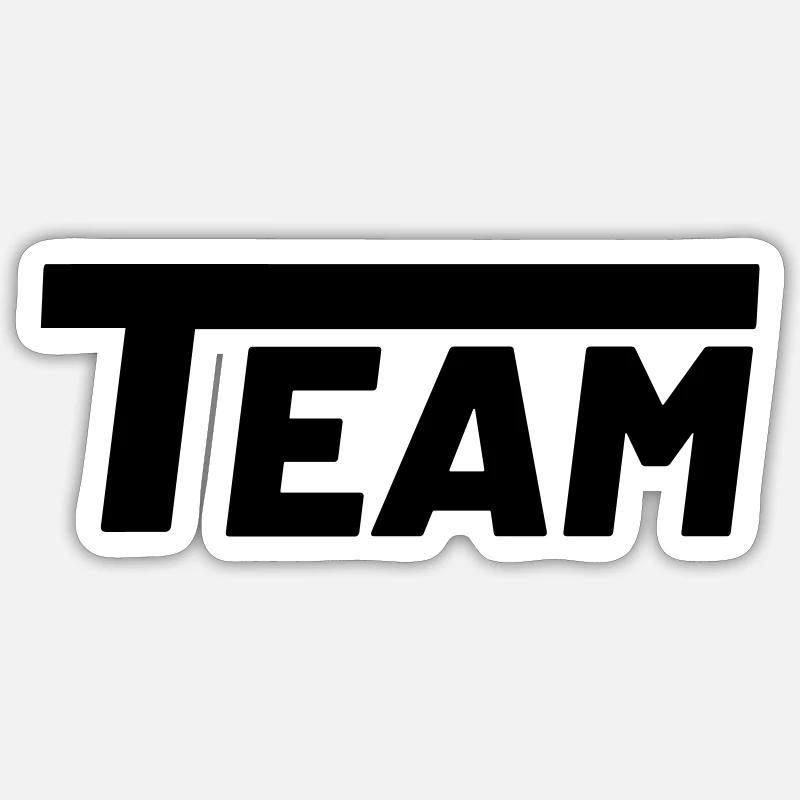 Unity Unleashed Team' Design Sticker Größe S (10 x 10 cm)