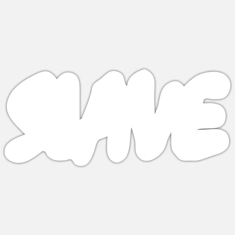 Slave - Sticker size S (10 x 10 cm) - white matte