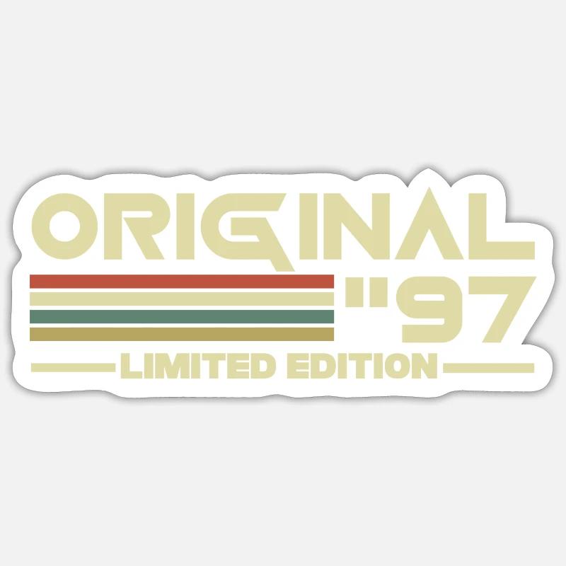 1997 Sticker size S (10 x 10 cm)