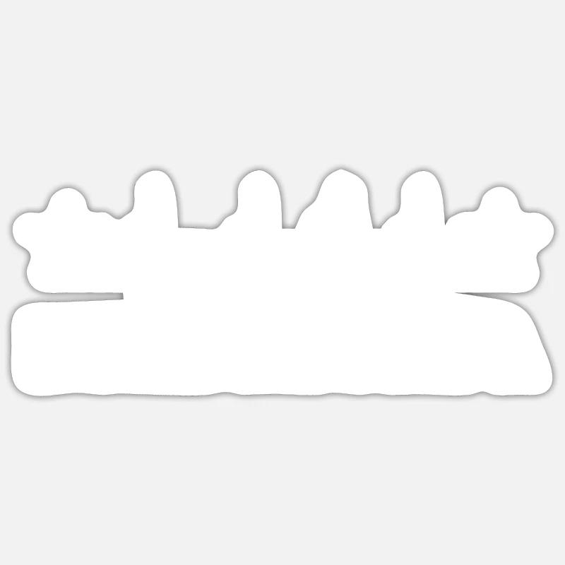 Mama - Sticker Größe S (10 x 10 cm) - Mattweiß