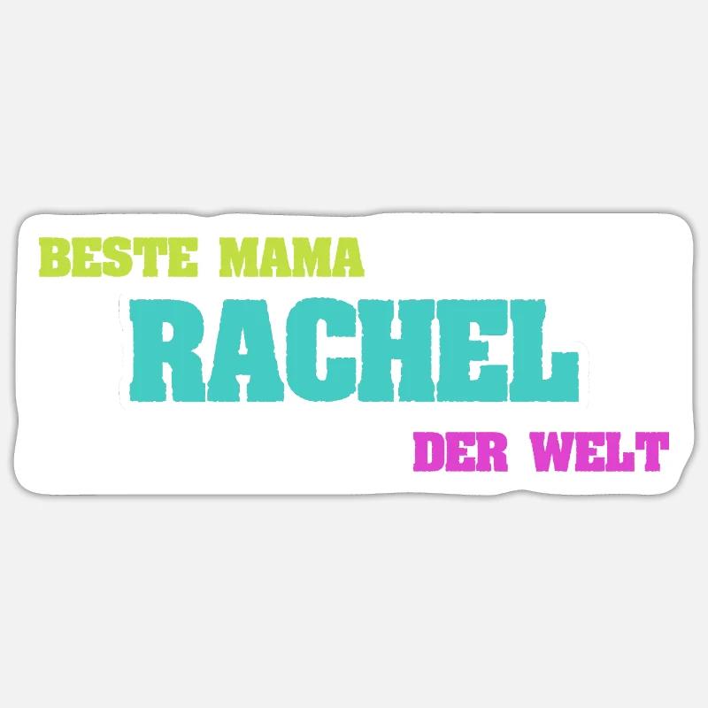 Rachel als Mutter - Sticker Größe S (10 x 10 cm) - Mattweiß