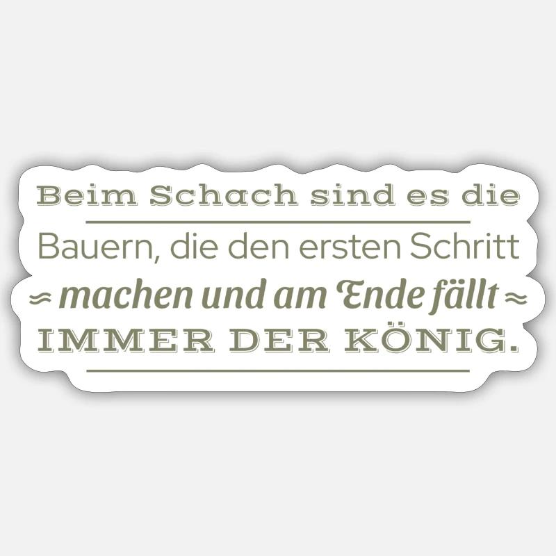 Sticker Größe S (10 x 10 cm) - 