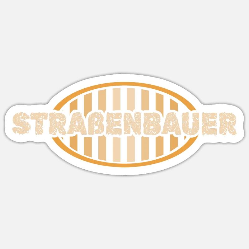 Constructeurs de routes Sticker taille S (10 x 10 cm)