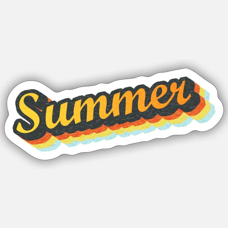 Buzzer - Sticker size S (10 x 10 cm) - white matte