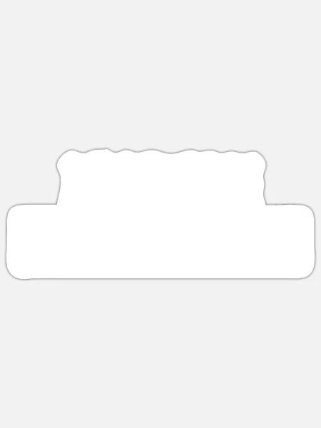 Sapiosexuell - Sticker Größe S (10 x 10 cm) - Mattweiß