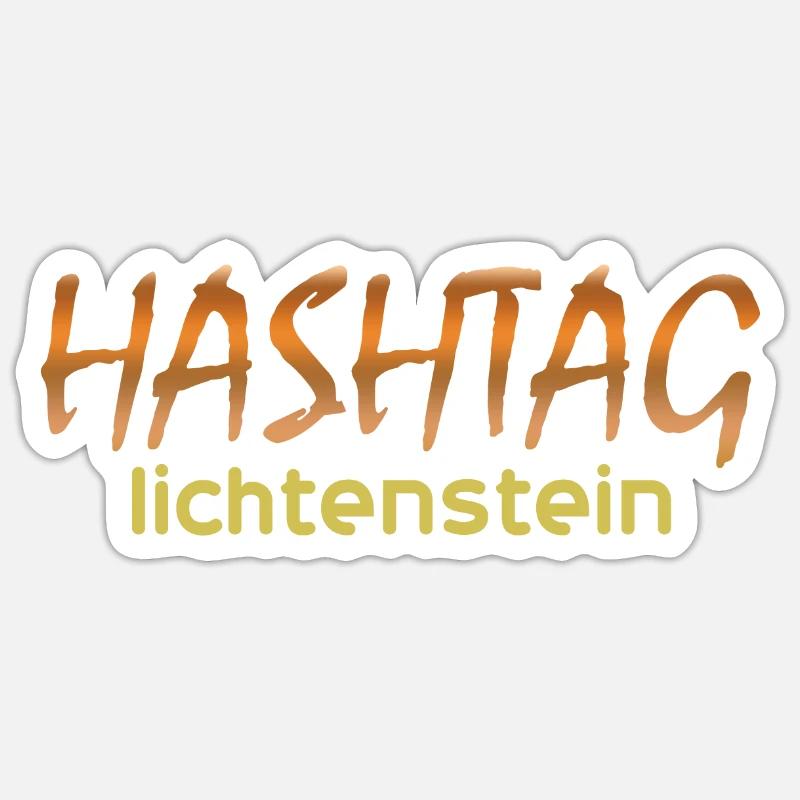 Gift for lichtenstein Sticker size S (10 x 10 cm)