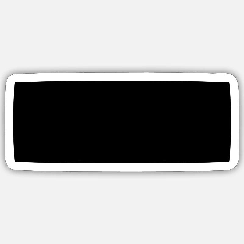 forme rectangle forme carrée Sticker taille S (10 x 10 cm)