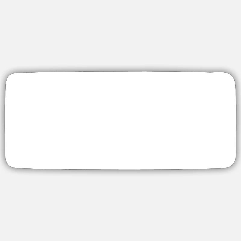 shape rectangle square shape - Sticker size S (10 x 10 cm) - white matte