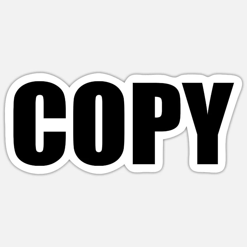 Sticker size S (10 x 10 cm) - 