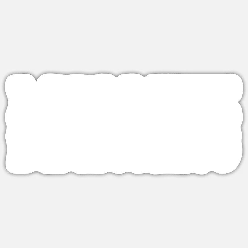 lam leve de koning - Sticker taille S (10 x 10 cm) - blanc mat