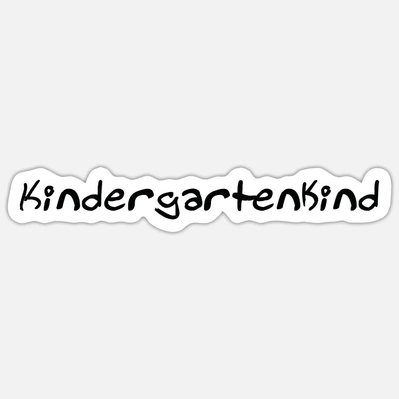 Kindergartner Sticker size S (10 x 10 cm)