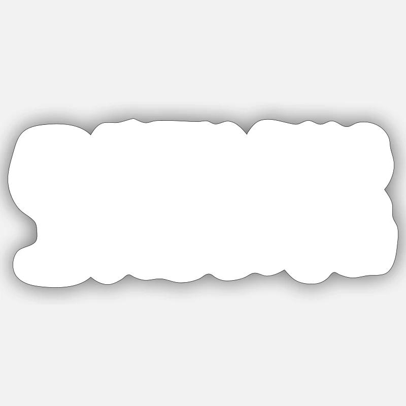 Mein Ding Riesling - Sticker Größe S (10 x 10 cm) - Mattweiß
