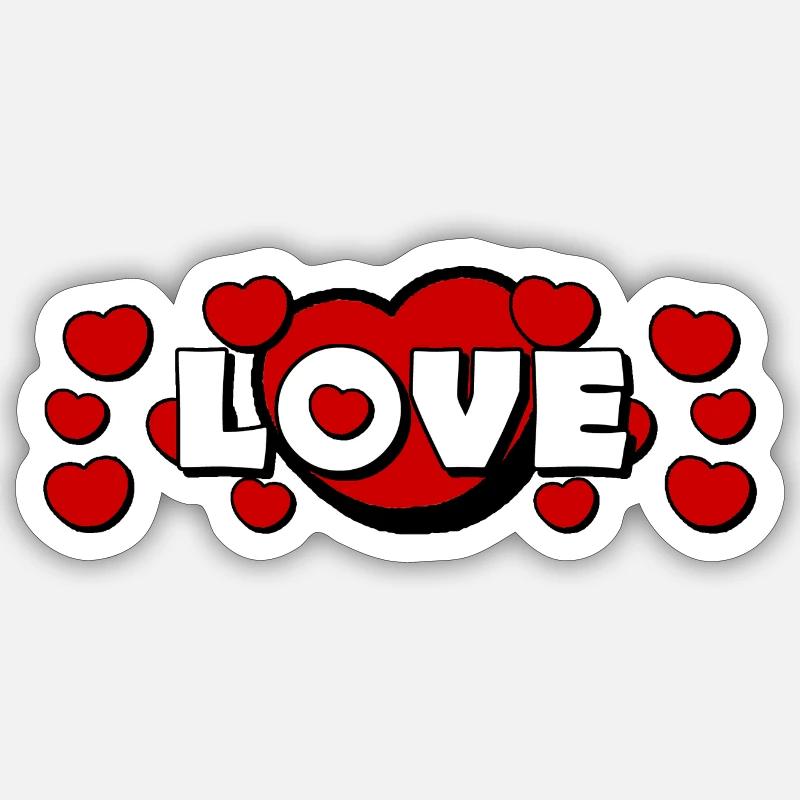 Sticker Größe S (10 x 10 cm) - 