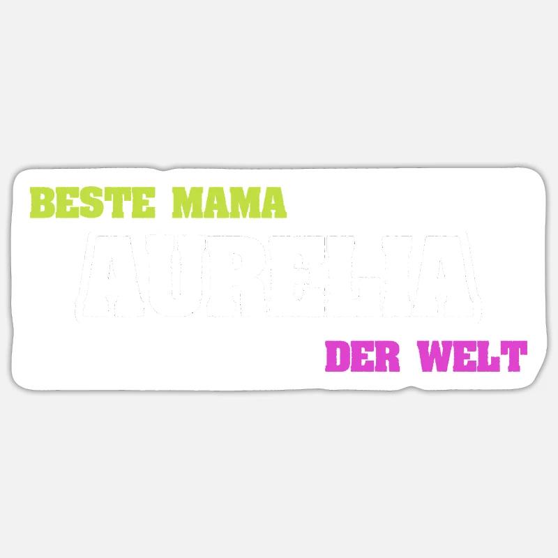 Mère Aurelia - Sticker taille S (10 x 10 cm) - blanc mat