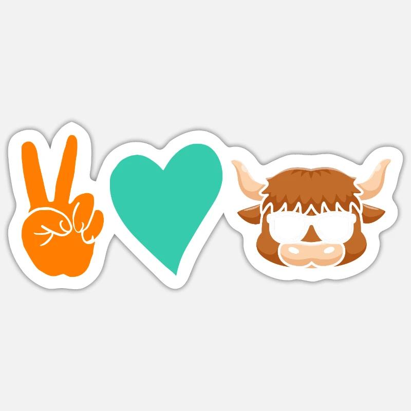 Sticker taille S (10 x 10 cm) - 