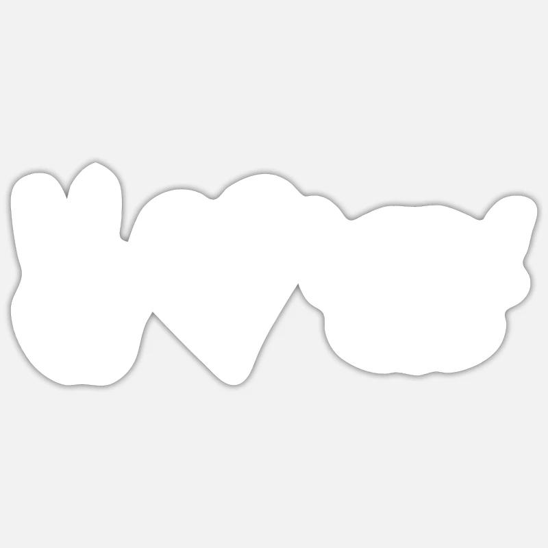 Sticker taille S (10 x 10 cm) - 