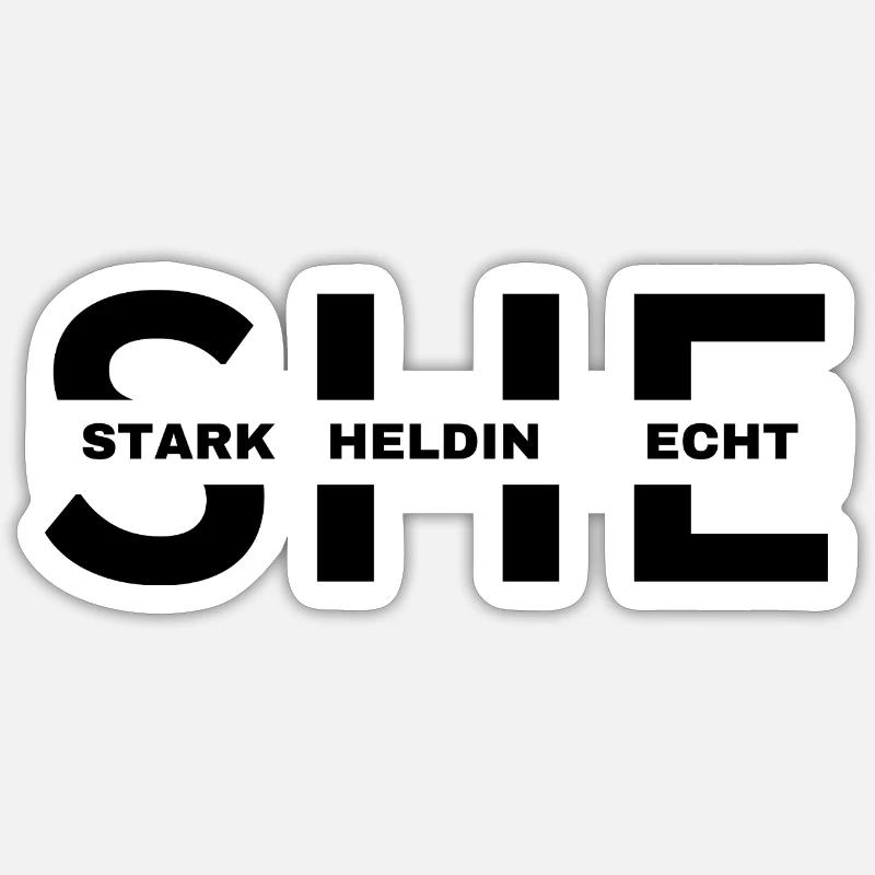 Sticker Größe S (10 x 10 cm) -