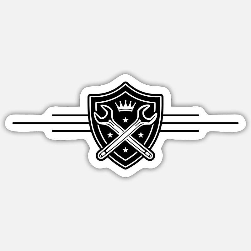 Sticker Größe S (10 x 10 cm) - 