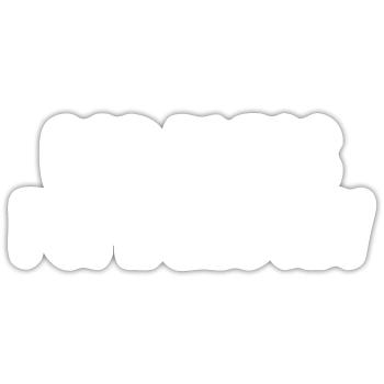 Que Dieu bénisse le pape Léon XIV - Sticker taille S (10 x 10 cm) - blanc mat - Devant