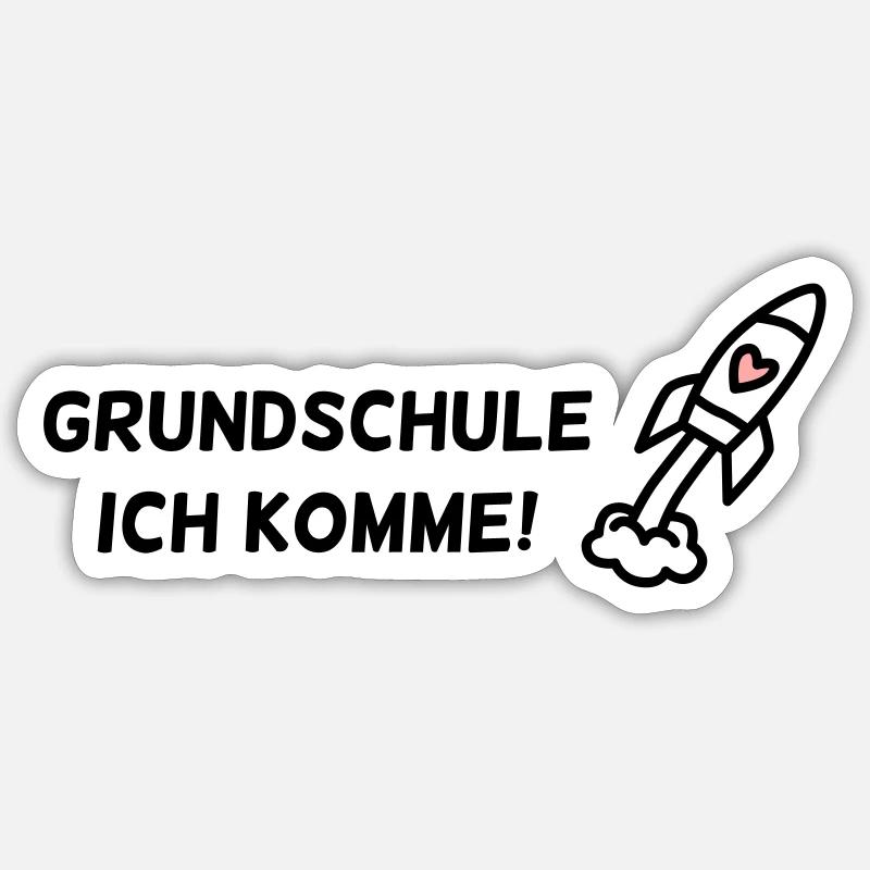 First Year Gift – Elementary School, I'm Coming! Sticker size S (10 x 10 cm)