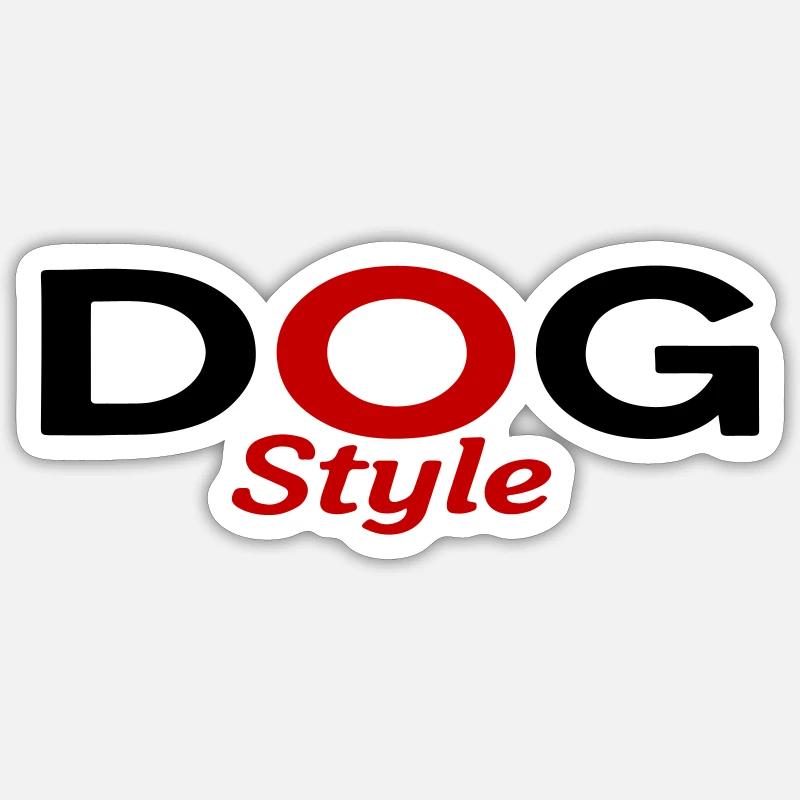 Dogstyle Sticker size S (10 x 10 cm)