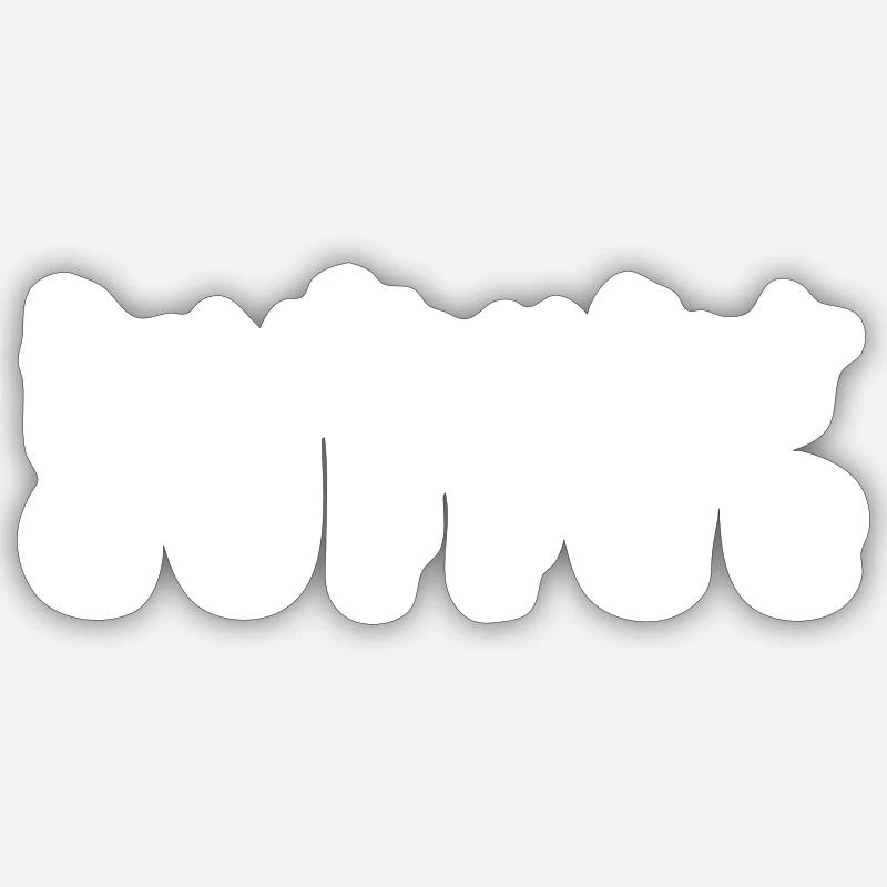 Sticker Größe S (10 x 10 cm) - 