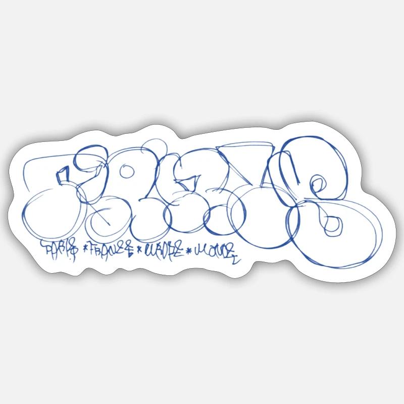 Sticker taille S (10 x 10 cm) - 