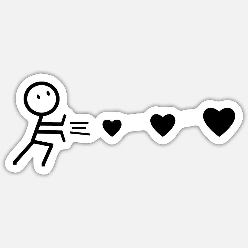 Sticker Größe S (10 x 10 cm) - 