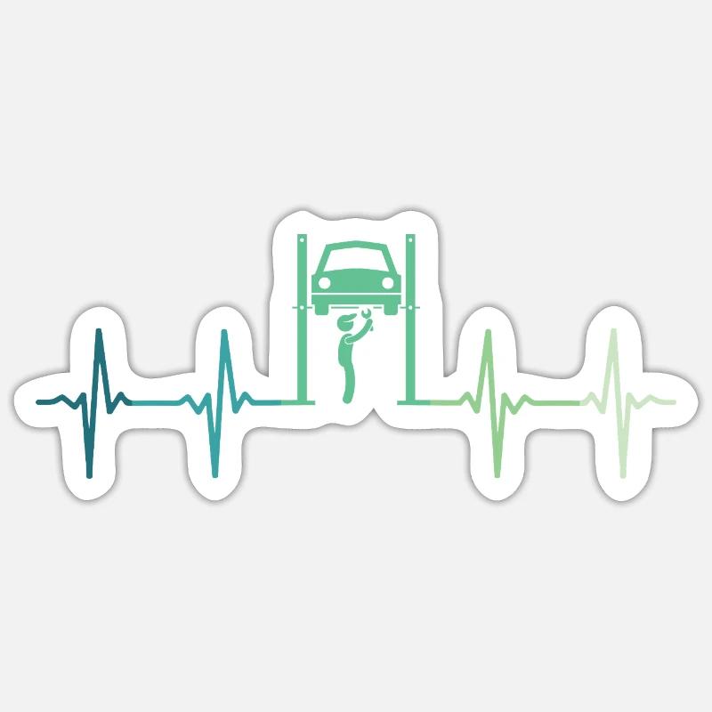 Sticker Größe S (10 x 10 cm) - 