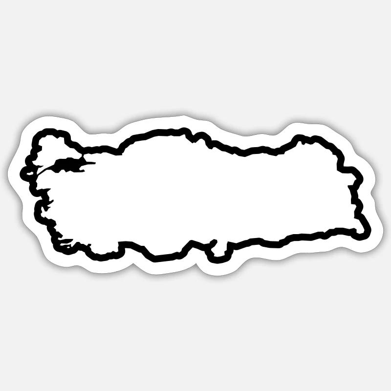 Sticker Größe S (10 x 10 cm) - 