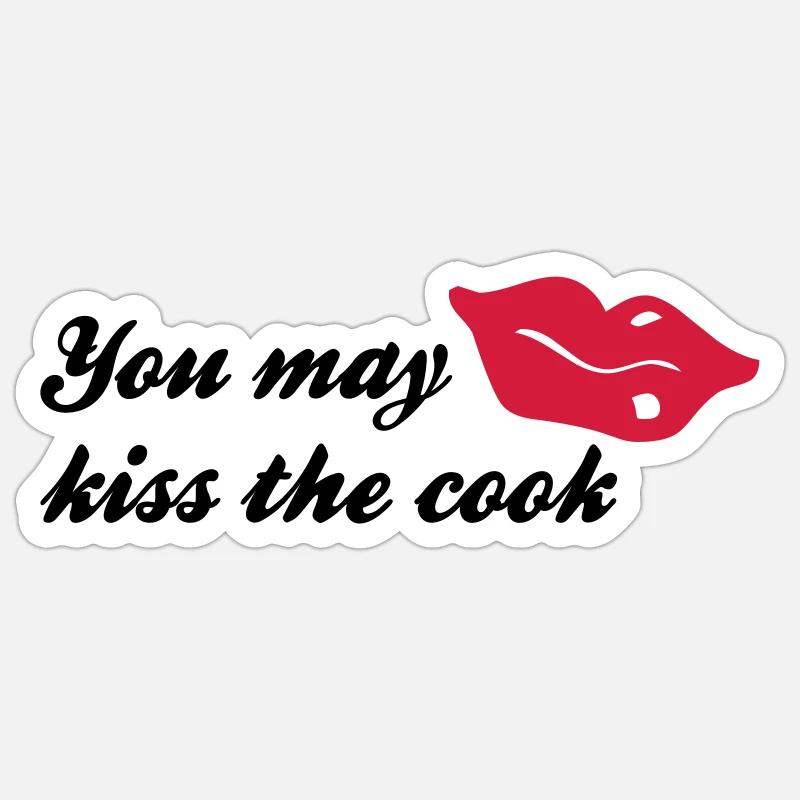 cuoco Sticker formato S (10 x 10 cm)
