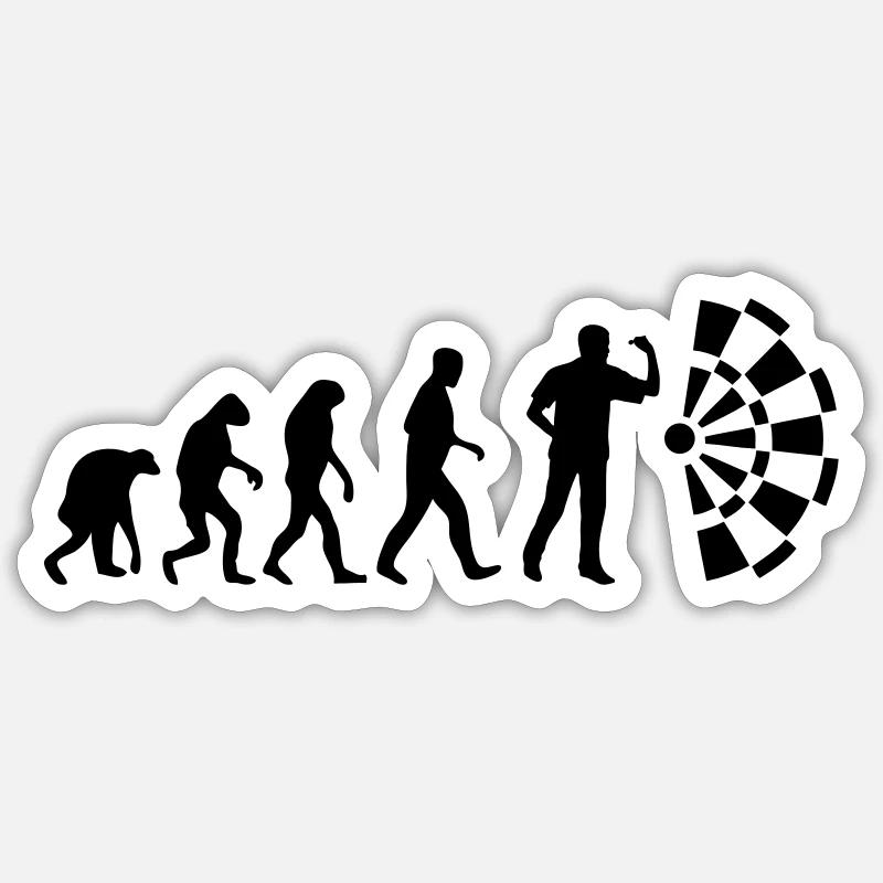 dart evolution Sticker taille S (10 x 10 cm)