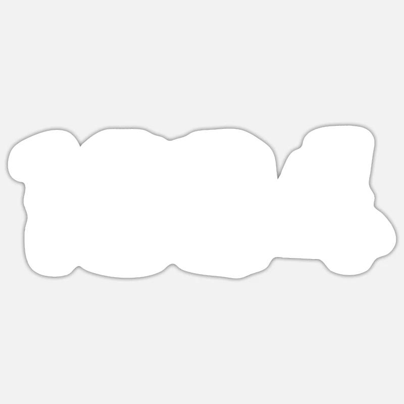 année de naissance Sticker taille S (10 x 10 cm)