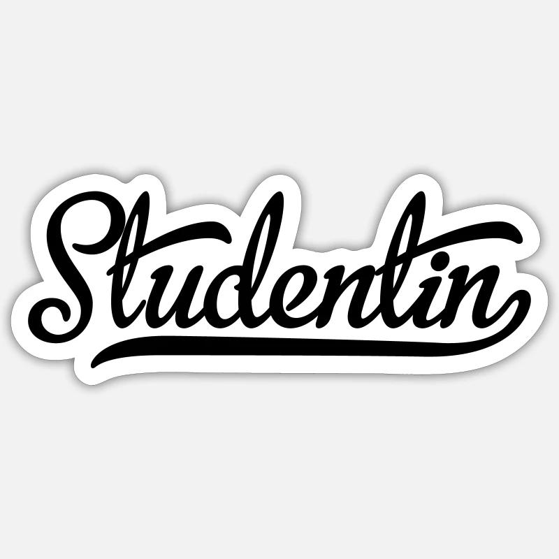 Student Sticker size S (10 x 10 cm)