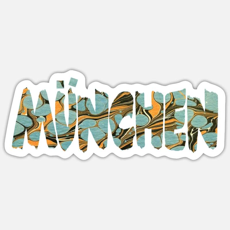 munich e 20 Sticker taille S (10 x 10 cm)