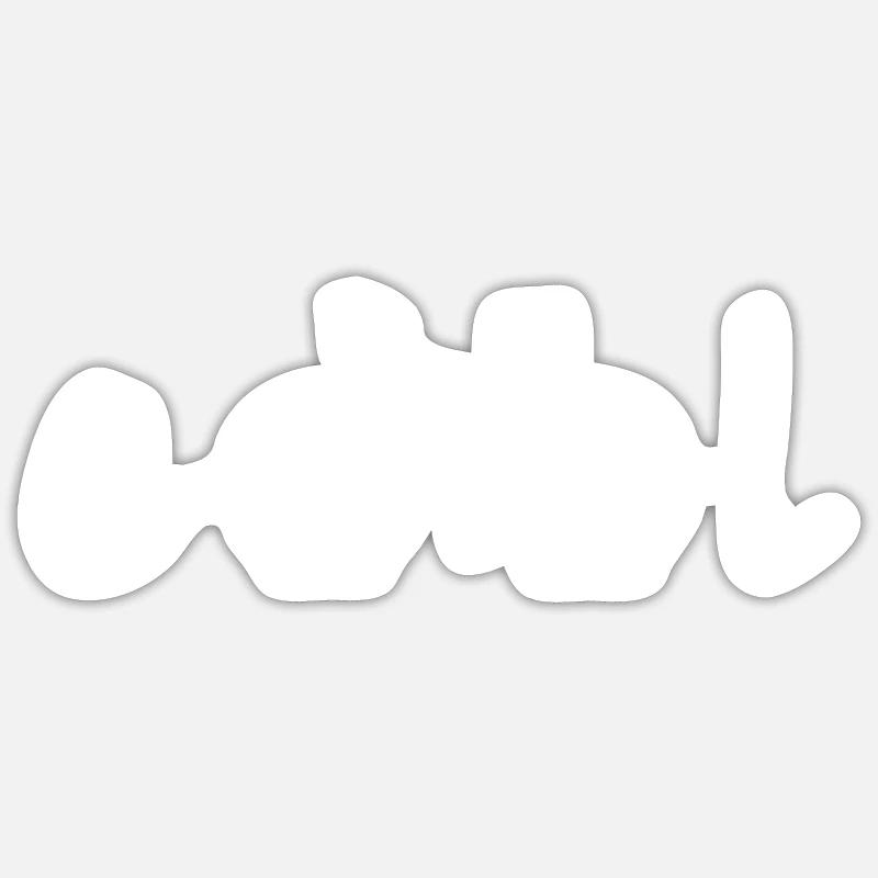 Sticker size S (10 x 10 cm) -