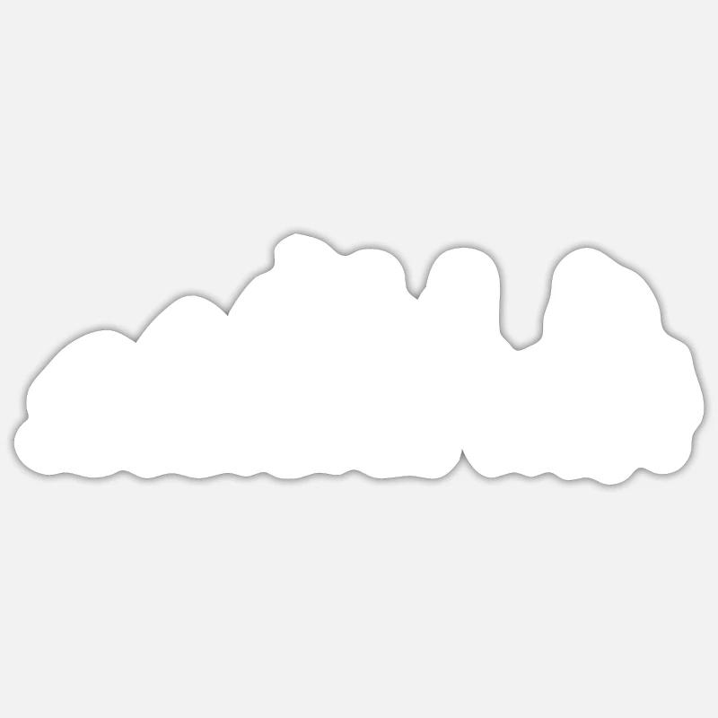 Papa Evolution Kids Gift - Sticker taille S (10 x 10 cm) - blanc mat